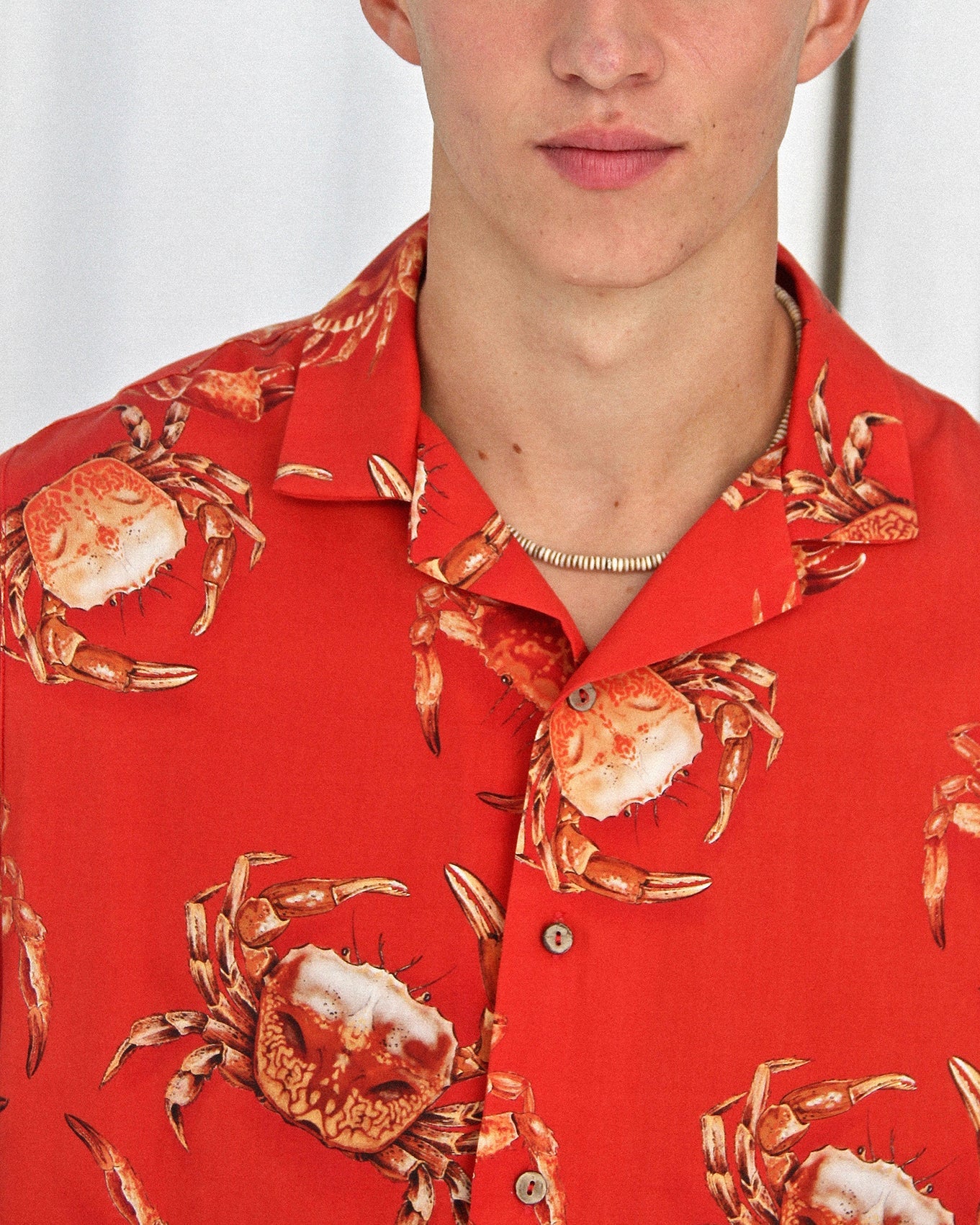 Crab Long Sleeve Shirt Red