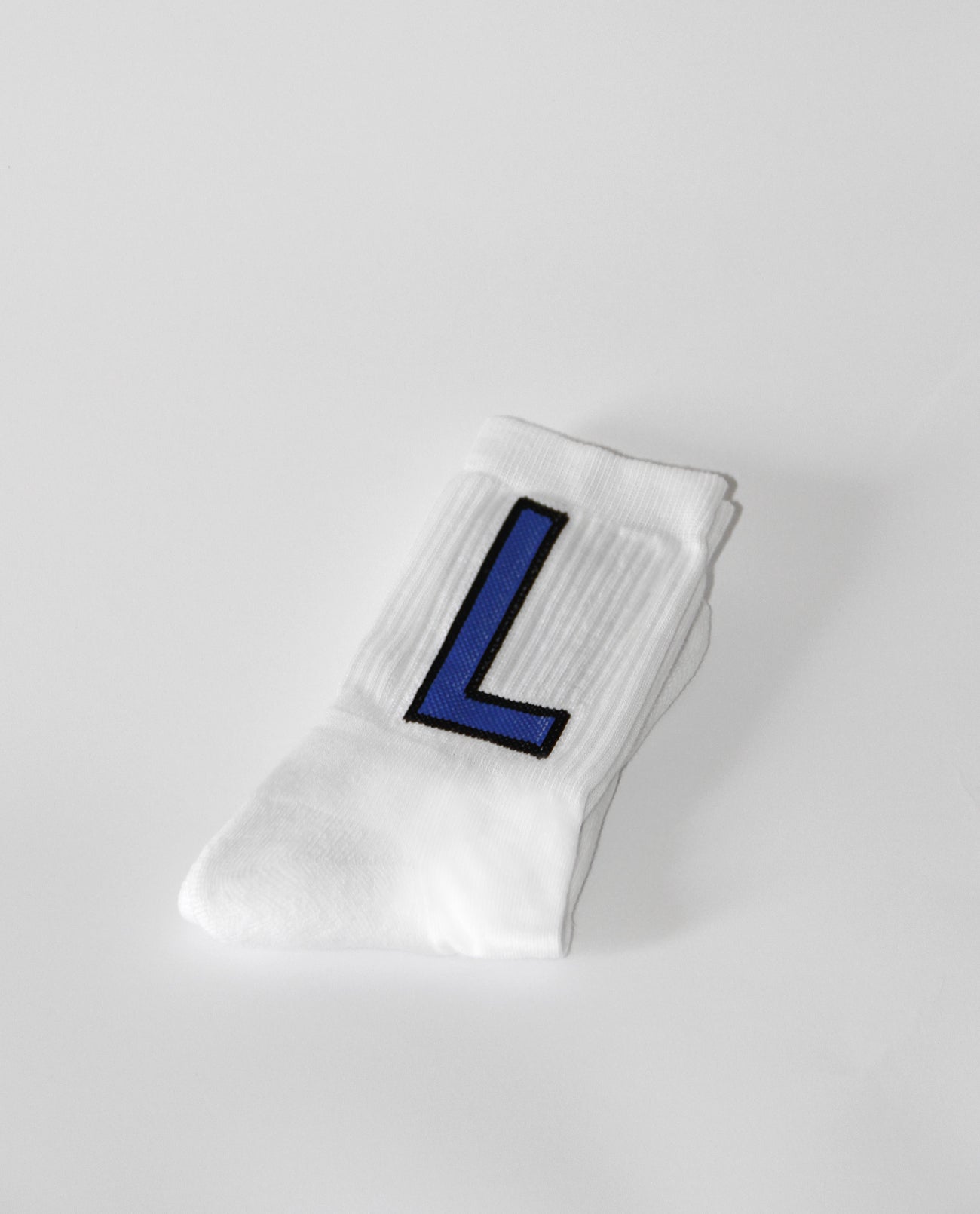 LP Socks White - Local Pattern