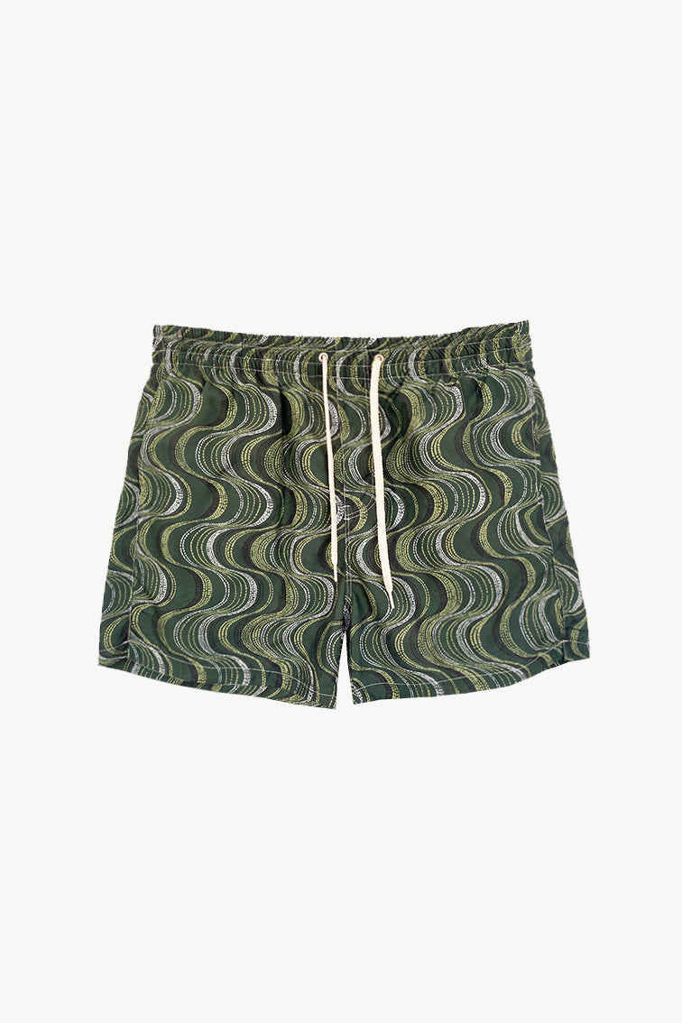 Waves Swim Shorts Green