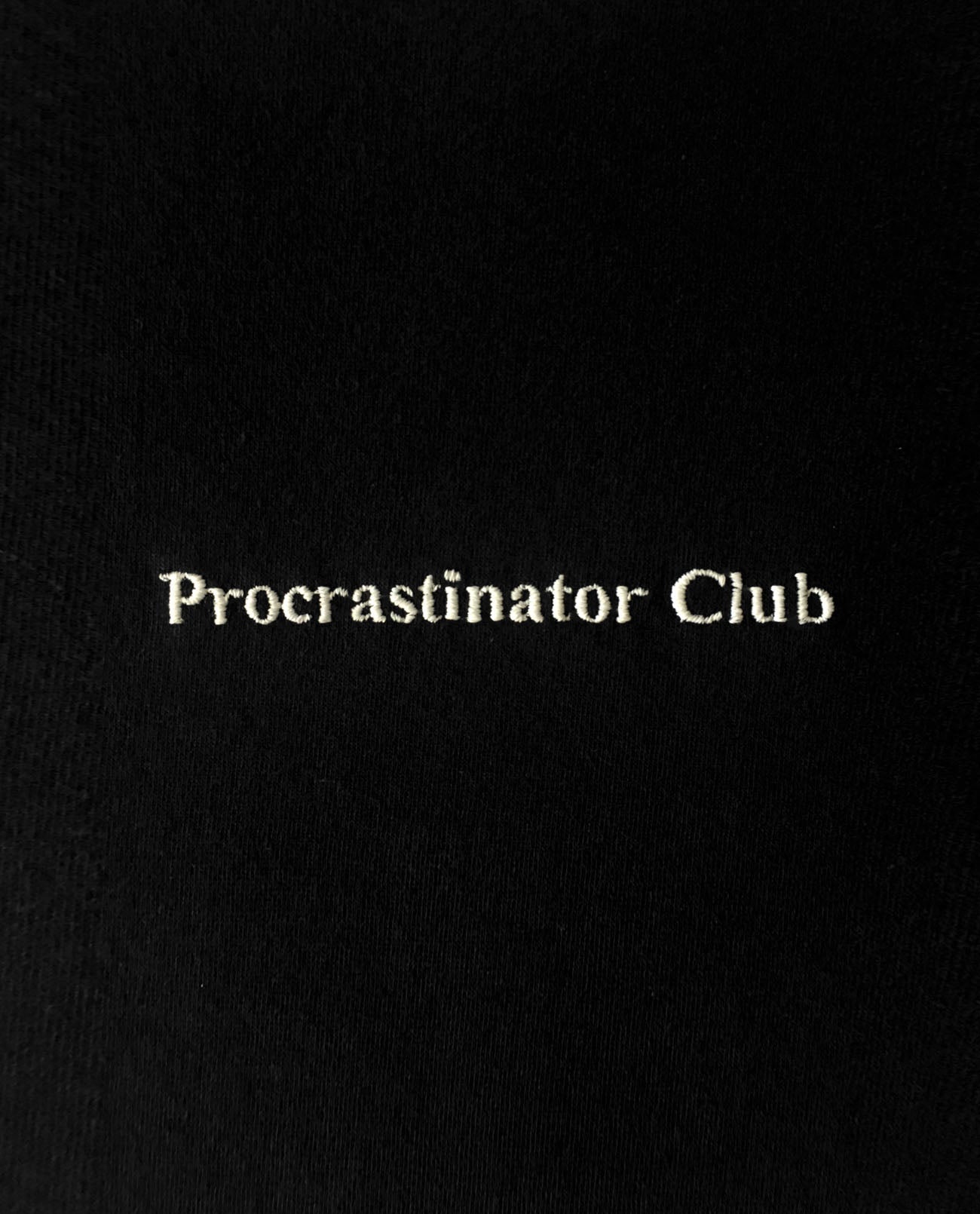 Procrastinator Club Tee - Local Pattern