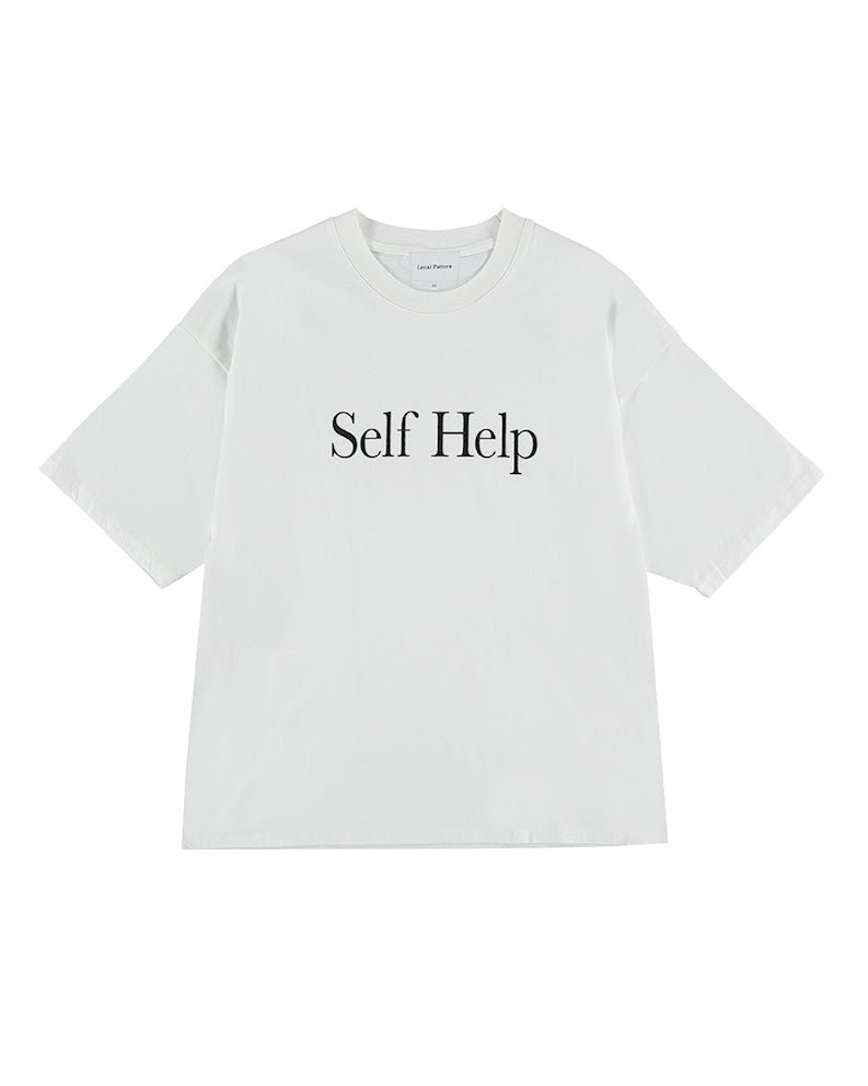 SELF HELP T-shirt Off White