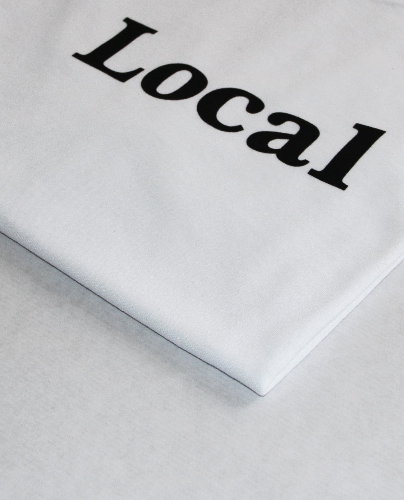 Local Logo T-shirt White - Local Pattern